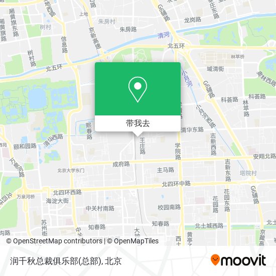 润千秋总裁俱乐部(总部)地图