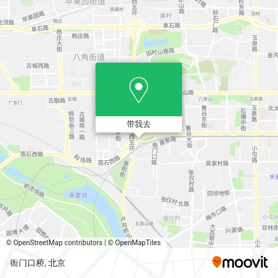 衙门口桥地图