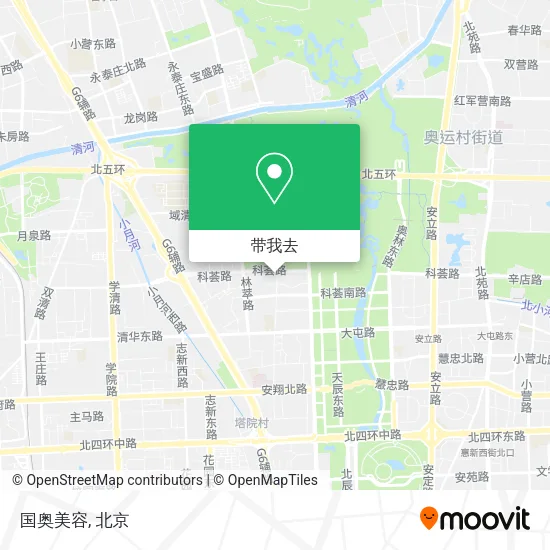 国奥美容地图