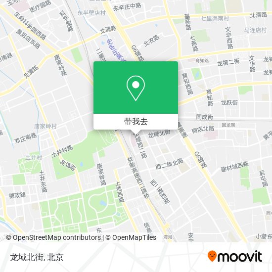 龙域北街地图