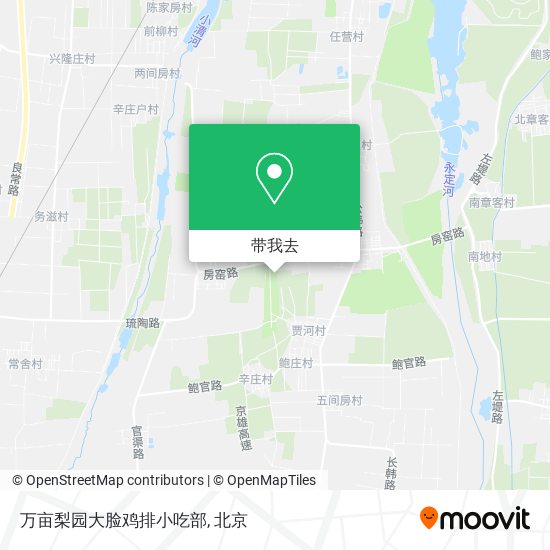万亩梨园大脸鸡排小吃部地图