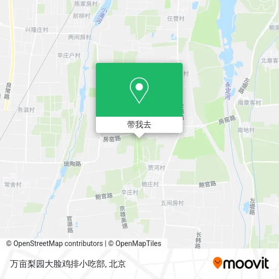 万亩梨园大脸鸡排小吃部地图