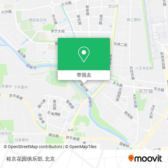 裕京花园俱乐部地图
