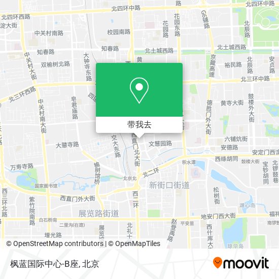 枫蓝国际中心-B座地图
