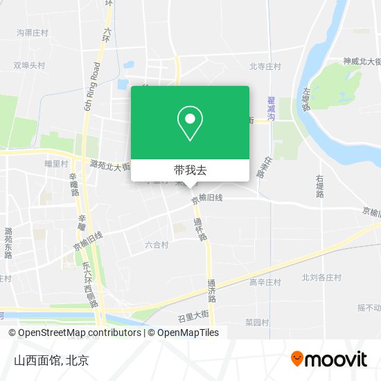山西面馆地图