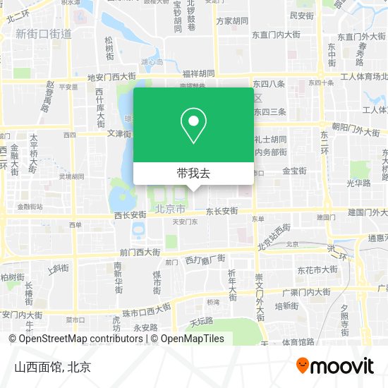 山西面馆地图