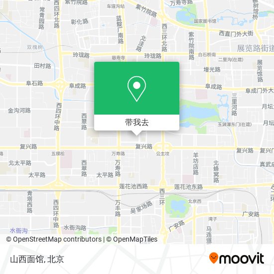 山西面馆地图
