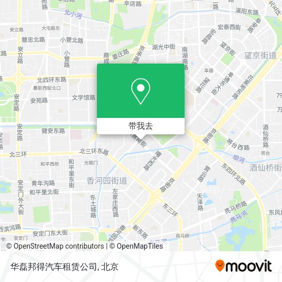 华磊邦得汽车租赁公司地图