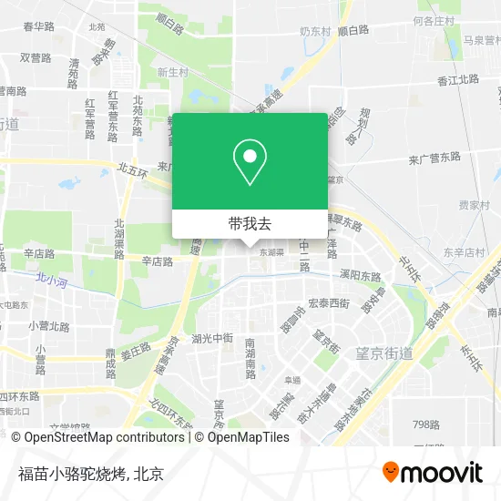 福苗小骆驼烧烤地图
