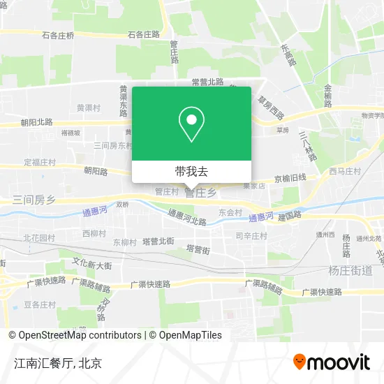 江南汇餐厅地图