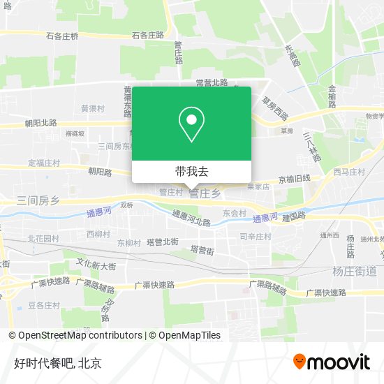 好时代餐吧地图