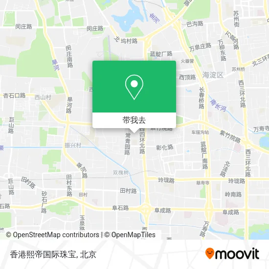 香港熙帝国际珠宝地图