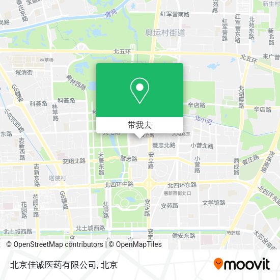 北京佳诚医药有限公司地图