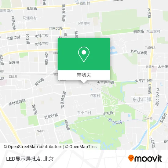 LED显示屏批发地图