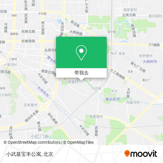 小武基宝丰公寓地图