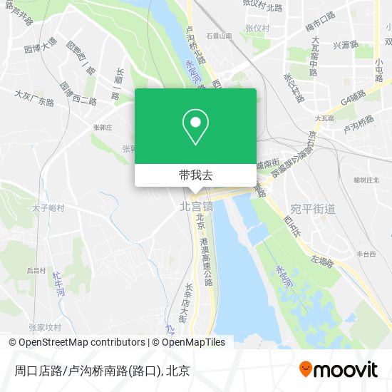 周口店路/卢沟桥南路(路口)地图