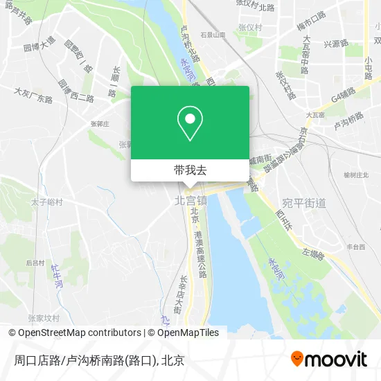 周口店路/卢沟桥南路(路口)地图