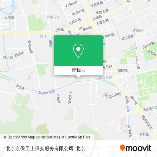 北京京保卫士保安服务有限公司地图