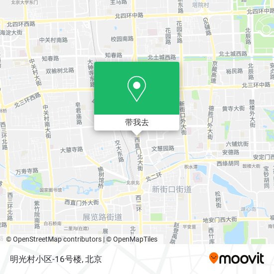 明光村小区-16号楼地图