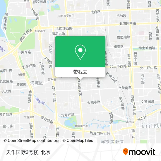 天作国际3号楼地图