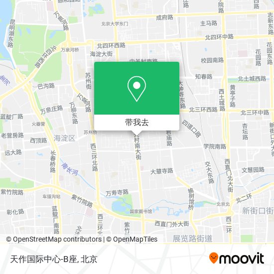 天作国际中心-B座地图