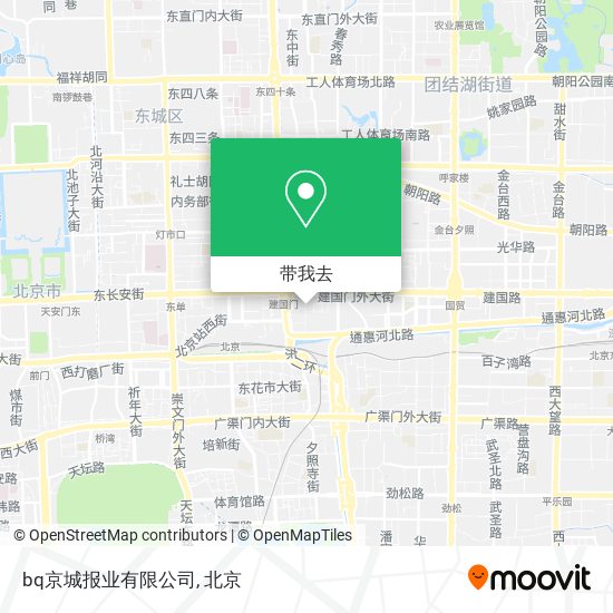bq京城报业有限公司地图