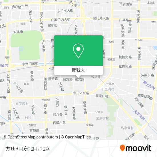 方庄B口东北口地图