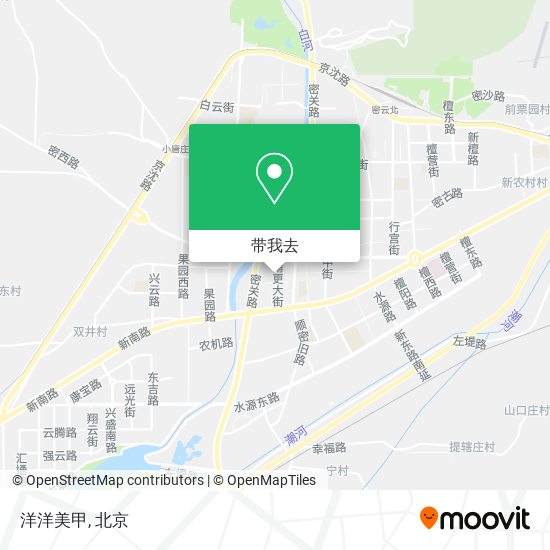洋洋美甲地图