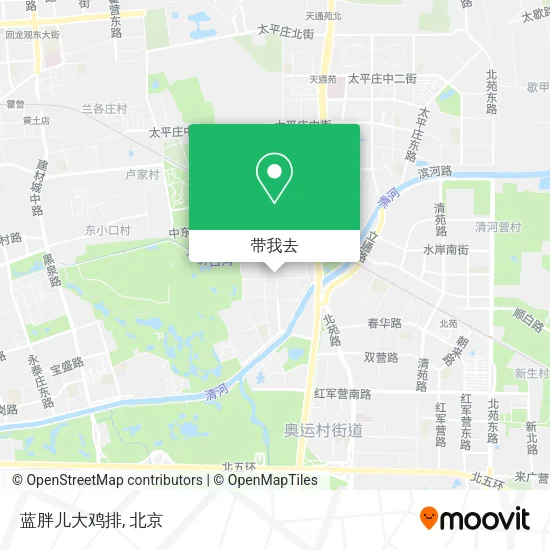 蓝胖儿大鸡排地图