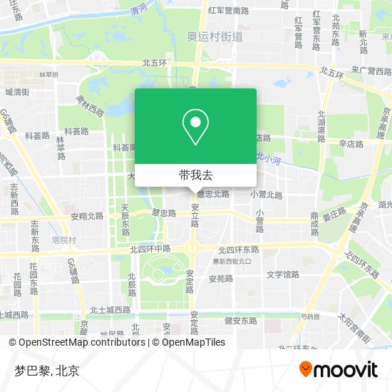 梦巴黎地图