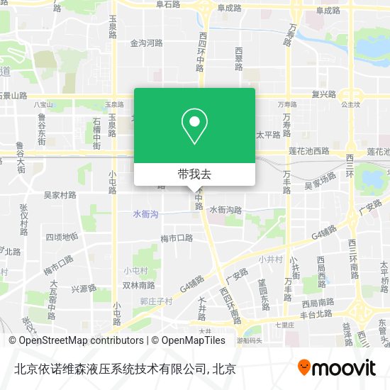 北京依诺维森液压系统技术有限公司地图