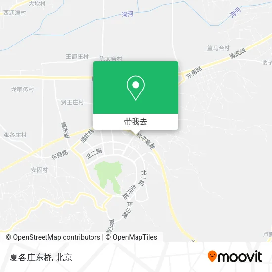 夏各庄东桥地图