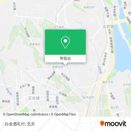 白金酒礼行地图