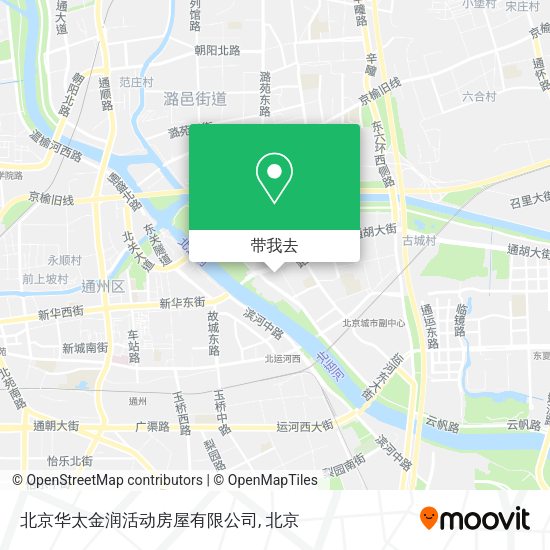 北京华太金润活动房屋有限公司地图