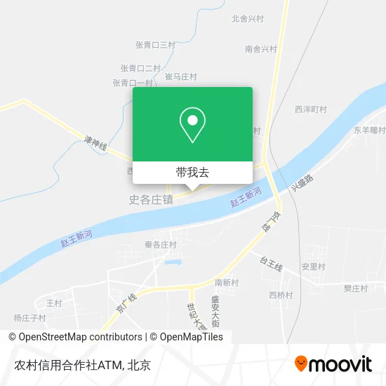 农村信用合作社ATM地图