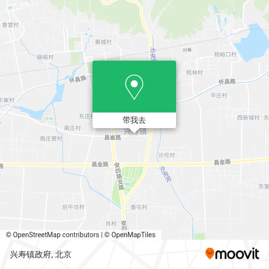 兴寿镇政府地图