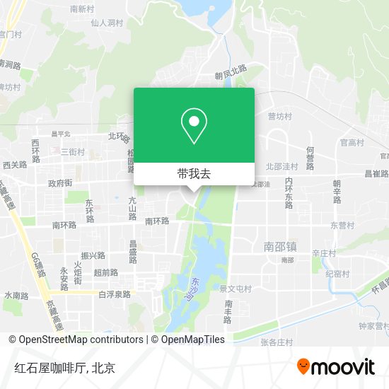 红石屋咖啡厅地图