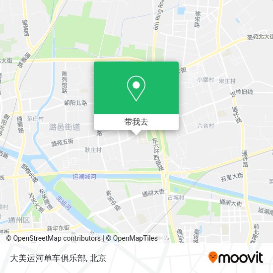 大美运河单车俱乐部地图