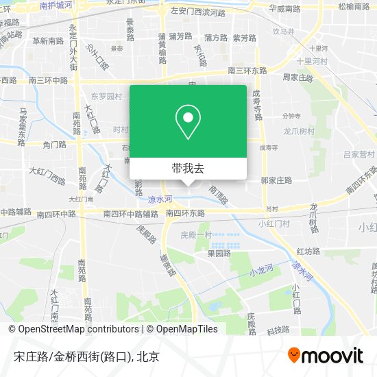 宋庄路/金桥西街(路口)地图