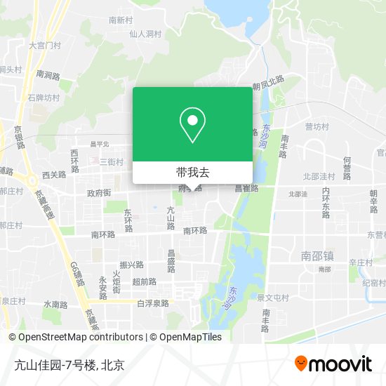 亢山佳园-7号楼地图