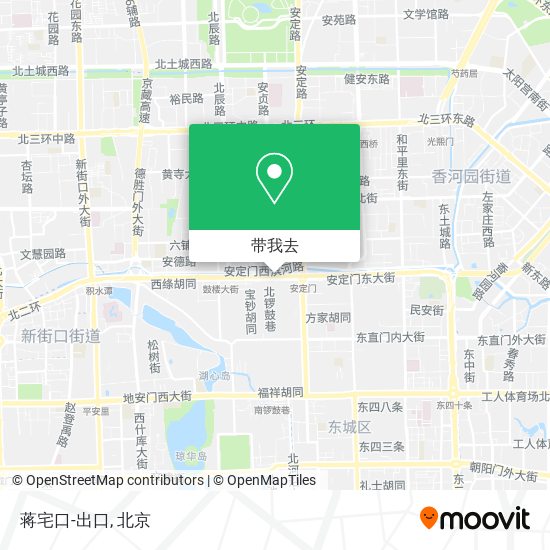 蒋宅口-出口地图