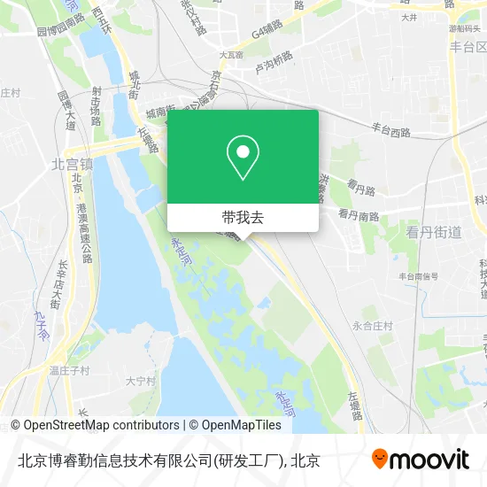 北京博睿勤信息技术有限公司(研发工厂)地图