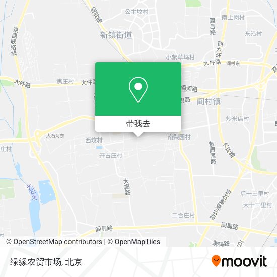 绿缘农贸市场地图