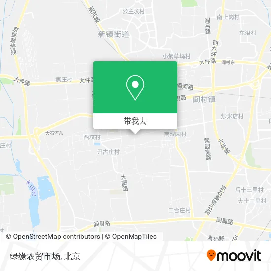 绿缘农贸市场地图