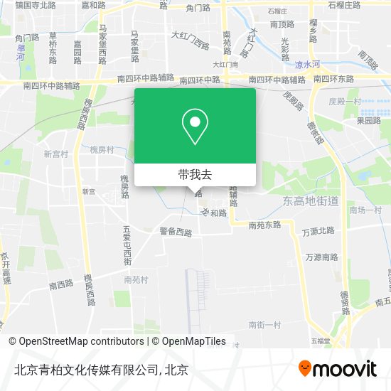 北京青柏文化传媒有限公司地图