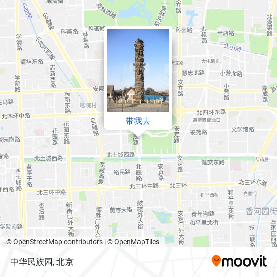 中华民族园地图