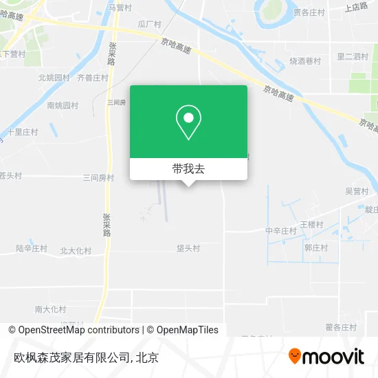 欧枫森茂家居有限公司地图