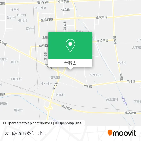 友邦汽车服务部地图