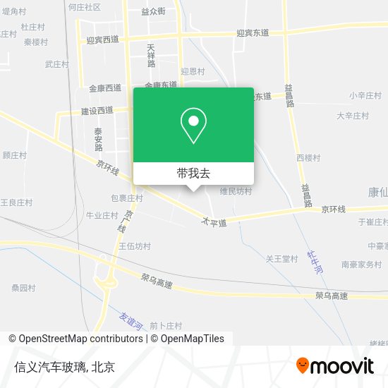 信义汽车玻璃地图