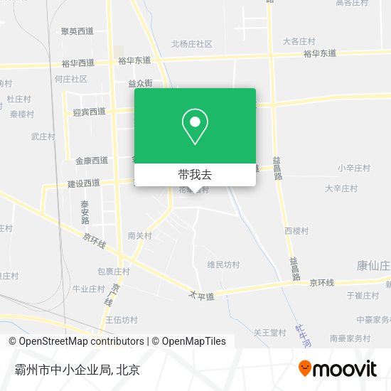 霸州市中小企业局地图